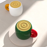 Mini haut-parleur portable BT 5.3 étanche en forme de tasse avec basses profondes, sortie 5-10W, jusqu'à 5 heures d'autonomie pour utilisation en intérieur et fêtes