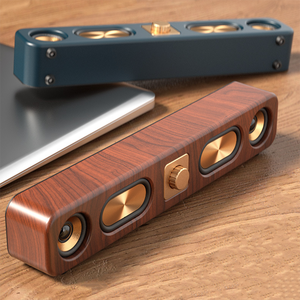 Sang Trọng Kinh Nghiệm Âm Thanh Retro E-3404 Mới Phong Cách Retro Nhà Không Dây Bt Loa Di Động Đôi Loa Stereo Thanh Âm Thanh Hộp - Product Image 6