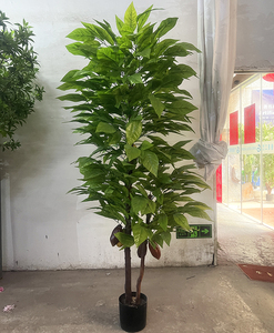 Cây ca cao cây trang trí nhân tạo một cây ăn quả ca cao để bán cây nhựa cây ca cao - Product Image 4