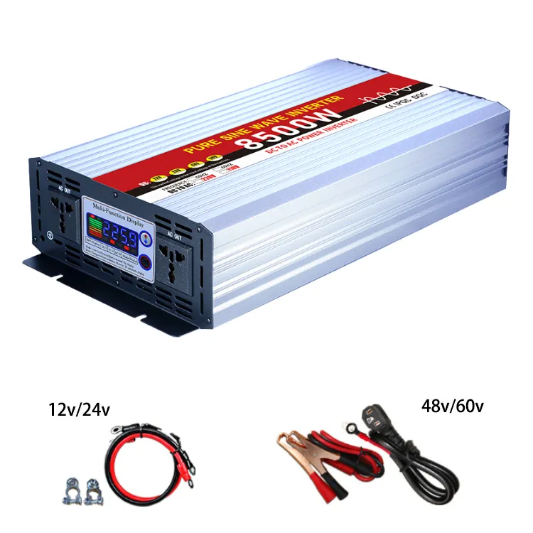 2023 new OEM 8500W auto Power Inverter DC To AC pure sine wave inverter from China suppliers