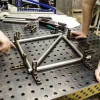 Table de soudage modulaire de précision Siegmund Style D16 pour la fabrication