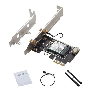 NUEVO 5,8 Gbps WIFI7 PCIE Adaptador 8774Mbps BE200 BT5.4 Gaming Tri Band2.4G/5G/6GHz Tarjeta de red inalámbrica de escritorio para Win11 - Product Image 4