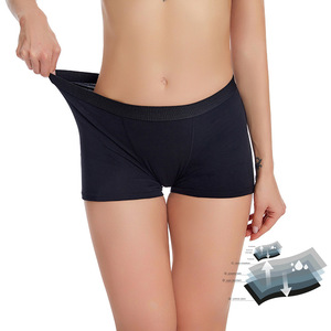 Braguitas menstruales deportivas TD035 transfronterizas europeas y americanas de cintura alta, de cuatro capas, a prueba de fugas, sin necesidad de toallas sanitarias - Product Image 1
