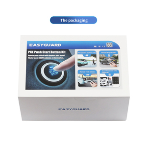 EASYGUARD PKE אזעקה לרכב עם Push מנוע להתחיל & מרחוק מנוע התחל הלם להזהיר - Product Image 3