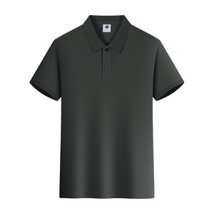 Polo uni à manches courtes en polyester respirant pour tenue de travail quotidienne - Product Image 2