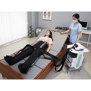 Thérapie de drainage lymphatique à compression séquentielle professionnelle à 8 chambres pour la récupération musculaire et la gestion de la douleur chronique - Product Image 1