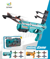 Offre spéciale jeux de plein air cadeaux avion lanceur jouet mousse avion catapulte pistolet jouet