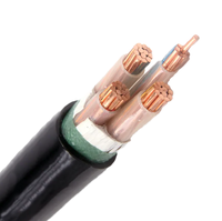 Fabricante de cables de fábrica YJV 3 4 5 Core 95mm 120mm 150mm 185mm Cable de alimentación subterráneo aislado XLPE de cobre