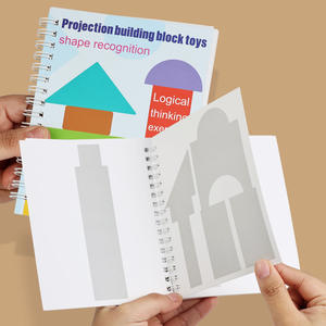 Bloques de Construcción Espaciales 3D de Madera para Niños, Juego de Pensamiento Lógico, Ayuda Didáctica para el Desarrollo, Juguete Educativo de Matemáticas para Niños de 4 a 6 Años - Product Image 5