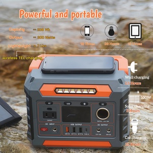 OTHC A3B ポータブル電源 300W出力、288WH容量、100Wソーラーパネル急速充電、ワイヤレス充電対応、屋外キャンプ用 - Product Image 4