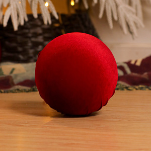 Venta al por mayor de árboles de Navidad y decoraciones, accesorios para escaparates de bodas, decoración de ventanas, accesorios de exhibición, bola de espuma roja, hecha en China - Product Image 5