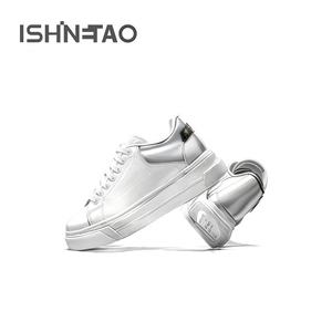 उच्च गुणवत्ता वाली महिला pe प्लेटफ़ॉर्म सफेद स्नीकर्स गर्मियों के लिए आकर्षक आकस्मिक जूते - Product Image 5