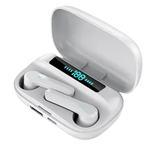 Wireless Stereo Earbuds Earphones Customs Data BT earphone with power bank super mini wireless headset