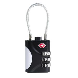 <span class=keywords><strong>Candado</strong></span> de Combinación de 3 Dígitos Kamal TSA 528, <span class=keywords><strong>Candado</strong></span> de Cable de Aleación de Zinc para Equipaje de Viaje, Bolsa de <span class=keywords><strong>Golf</strong></span> - Product Image 5