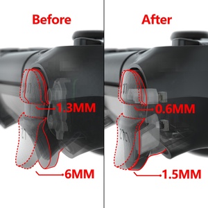 Parti di riparazione per <span class=keywords><strong>PS4</strong></span> CUH ZCT2 pulsanti a spalla Joytstick fare clic sul <span class=keywords><strong>Kit</strong></span> Trigger per capelli personalizzato Trigger Stop Mod per <span class=keywords><strong>Controller</strong></span> <span class=keywords><strong>PS4</strong></span> Pro - Product Image 3