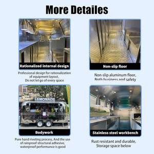 Remorque alimentaire mobile en aluminium sur mesure <span class=keywords><strong>de</strong></span> 10 à 26 pieds avec caractéristiques anti-rouille <span class=keywords><strong>pour</strong></span> les entreprises <span class=keywords><strong>de</strong></span> restauration <span class=keywords><strong>de</strong></span> rue et <span class=keywords><strong>de</strong></span> restaurants - Product Image 5