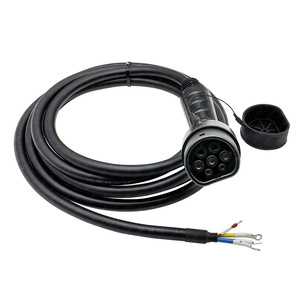 Custom Eu Standard 7 Pin Portable Ac <b>Charging</b> <b>Cable</b> 16 32A For Home Ev Charger Retrofit Upgrade - Product Image 5