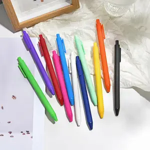 Internet Celebrity Innovation Solid Color Neutral Pen Student Stationery Gift Macaron Color Series