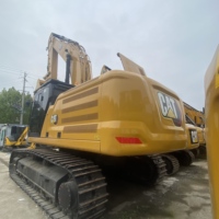 Excavatrice sur chenilles Caterpillar CAT 345 d'occasion, 45 heures de fonctionnement, machines de construction et d'exploitation minière robustes