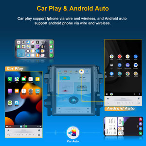 Sistema de Infoentretenimiento para Automóvil de 12.1 Pulgadas, Estéreo para Automóvil Android para <span class=keywords><strong>Toyota</strong></span> Fortuner/Revo 2016-, Radio con Pantalla Táctil, CarPlay Inalámbrico y DSP - Product Image 3