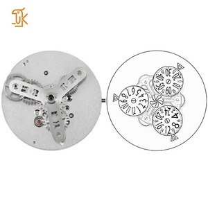 <span class=keywords><strong>Mouvement</strong></span> mécanique automatique personnalisé de haute précision Miyota <span class=keywords><strong>Calibre</strong></span> 8215 avec mécanisme d'heures errantes Starwheel, modification - Product Image 1