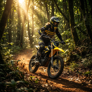 Moto tout-terrain Surron 8kW de qualité supérieure, vitesse sécurisée de 40 mph, pour adolescents et adultes - Product Image 1