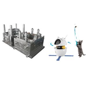 Maßgefertigtes Automatisches Intelligentes Katzenspielzeug-Set PP Nachhaltig Multifunktional Präzisions-Spritzguss Leckageball-Stab - Product Image 1