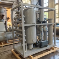 Système de purification d'huile sous vide poussé pour la filtration et la régénération de l'huile de transformateur extérieur