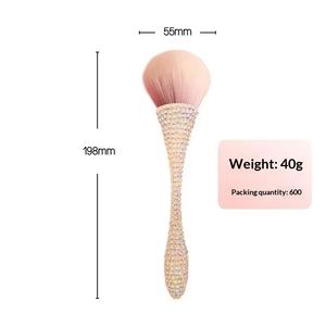 แปรงแต่งหน้าทรงนาฬิกาทรายขนาดใหญ่ ขนแปรงนุ่ม สำหรับ<span class=keywords><strong>ปัด</strong></span><span class=keywords><strong>แก้ม</strong></span> แป้งฝุ่น ไฮไลท์ แปรงเดี่ยว - Product Image 3