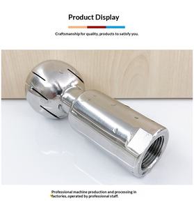 304/316 Paslanmaz Çelik Döner Temizleme Topu Sprey Topu, İçten Dişli ve Hızlı Montajlı Sıhhi Dişli Tank Yıkayıcı - Product Image 6