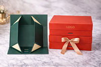 Boîte cadeau de luxe pour cosmétiques, 100 MOQ, élégante, en papier, magnétique, pour parfum, avec logo en relief, sérigraphié, doré ou argenté, pour emballage cadeau