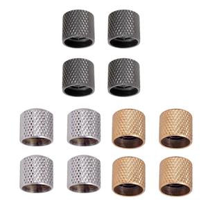 Set di 4 pezzi di manopole di controllo del tono del Volume della chitarra elettrica in acciaio e tipo di potenziometro in plastica - Product Image 4