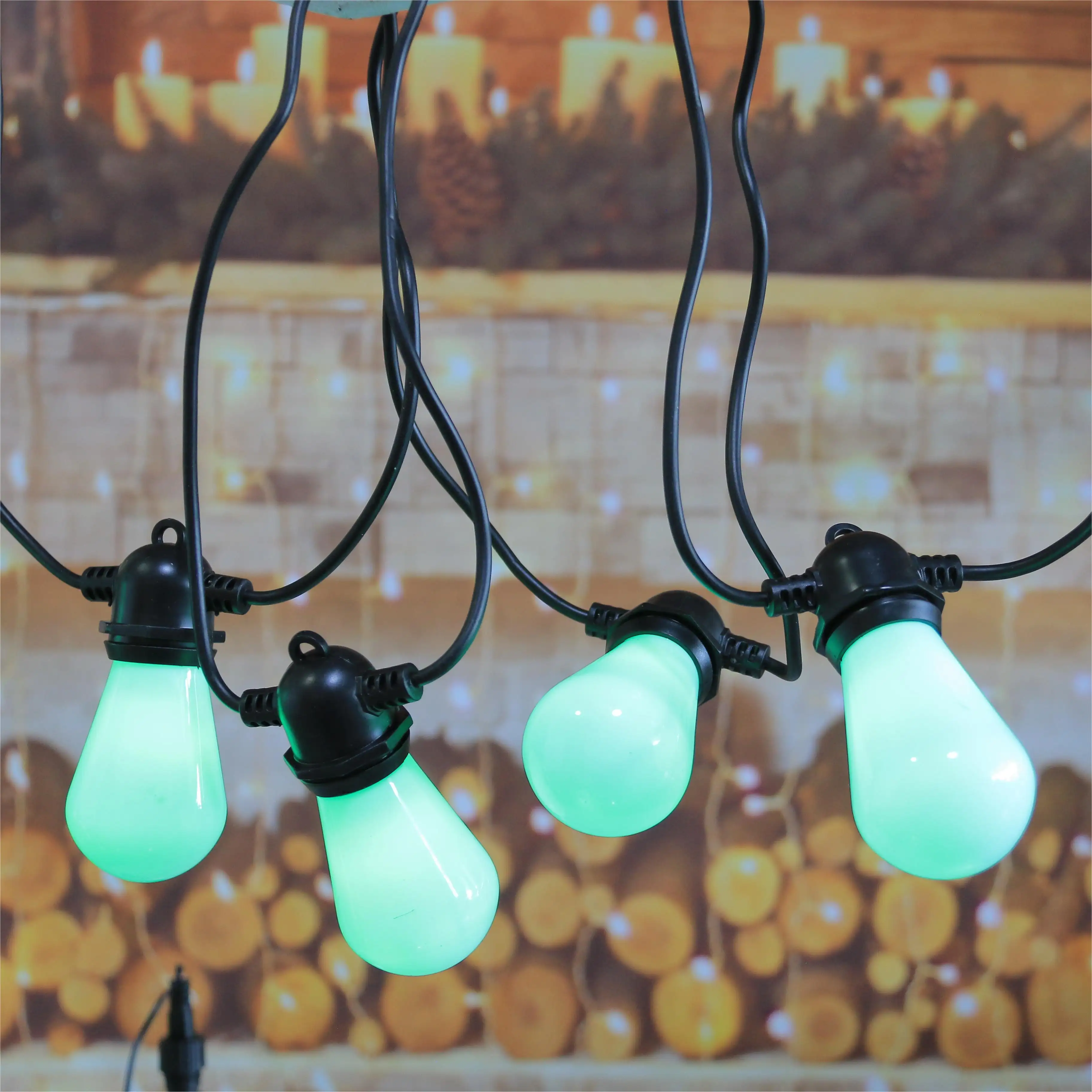 Decorative outdoor light bulbs