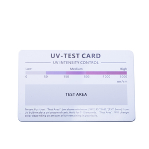 Anpassen von PVC-Kunststoff <span class=keywords><strong>UV400</strong></span> UV-Sensor gläsern Sonnenbrillen Anti-Blaulicht-Test karte Polarisierte Test prüfkarte - Product Image 3