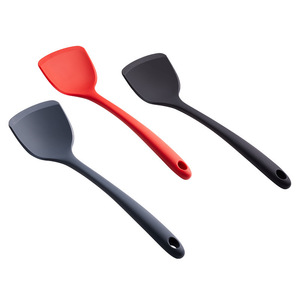 Spatule en silicone de qualité alimentaire, antiadhésive, résistante aux hautes températures, ensemble d'ustensiles de cuisine, 3 pièces - Product Image 5
