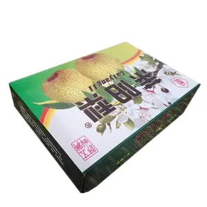 Stampa personalizzata spessa e resistente imballaggio di verdure cartone cartone cartone cartone pieghevole frutta scatola di imballaggio