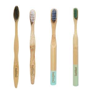 Brosses à dents douces/moyennes/dures, nettoyage buccal, biodégradables, 100% bambou naturel - Product Image 3