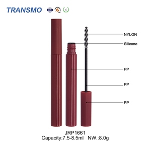 Envase de Plástico para Pestañas, Personalizable, Resistente y Moderno, Reciclable, Recargable, con Cepillo de Precisión para Rímel - Product Image 1