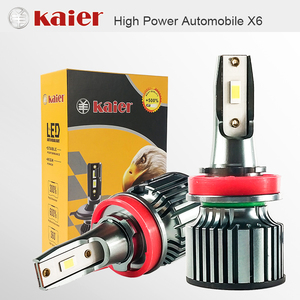 ไฟหน้ารถยนต์ Kaier Factory X6 CSP LED รุ่นใหม่ กำลังสูง ขนาดเล็ก หลอดไฟซีนอน H4 H11 d2 D4 H7 - Product Image 6