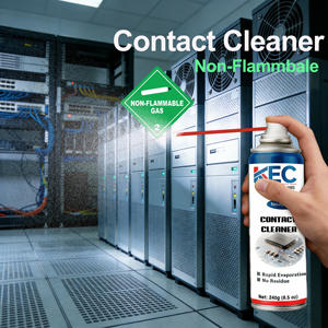 Nettoyant de contact électrique professionnel KEC non inflammable - 240g - Résistance diélectrique 40kV - <span class=keywords><strong>S</strong></span>échage rapide <span class=keywords><strong>sans</strong></span> résidus - <span class=keywords><strong>Sans</strong></span> danger pour les surfaces sensibles - Product Image 1