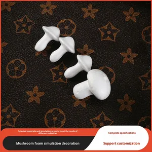 Matière première en polystyrène expansé pour mini champignons, décoration de bonsaï, ornement fait main, vente directe d'usine - Product Image 2