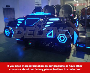 <span class=keywords><strong>2024</strong></span> Simulador de vuelo VR interactivo Cockpit 9D Silla de movimiento de realidad virtual Producto de gran oferta para interiores para cines VR - Product Image 6