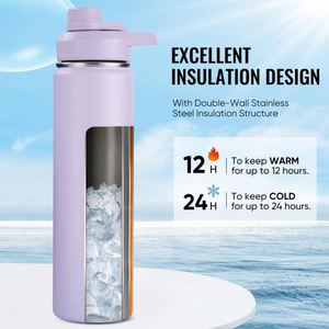Customizable Logo 304 Stainless Steel Insulated Cup Outdoor Double Wall Vacuum Sport Pot Large Capacity Insulated Water <b>Bottle</b> - Product Image 5