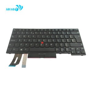 HK-HHT Nieuwe Zwarte Achtergrondverlichting Uk Toetsenbord Voor Lenovo <span class=keywords><strong>Thinkpad</strong></span> T 480S T490 T495 Laptop - Product Image 2