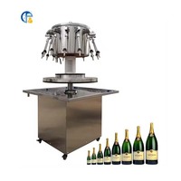 Machine de remplissage pour siphon et bouteille en plastique PET, machine de remplissage Semi-automatique de petite taille pour l'eau, le vin, pour usage domestique, 20 pièces