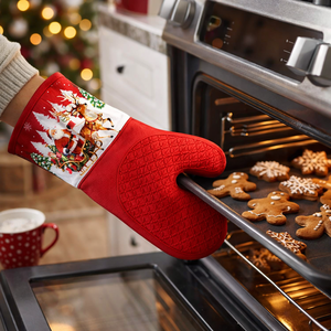 Ensemble de gants de <span class=keywords><strong>four</strong></span> <span class=keywords><strong>en</strong></span> <span class=keywords><strong>silicone</strong></span> imperméables pour la pâtisserie à domicile, avec logo personnalisé, fournisseur, poignée épaisse, pour usage <span class=keywords><strong>en</strong></span> cuisine - Product Image 1