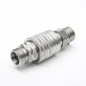 Push and Pull ISO 7241-A IRS series 1/2 inch Body size female and male part hydraulic quick coupling