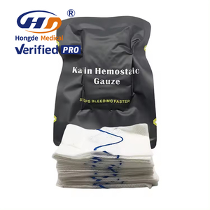 KLG-8 HD kualitas tinggi Ce <span class=keywords><strong>Pad</strong></span> grosir tidak steril Kaolin hemostatik kasa - Product Image 6