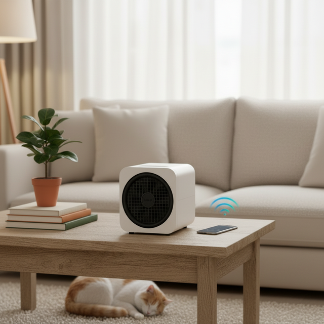 Portable Desktop App Control True HEPA WIFI air Purifier air Cleaner Ozone Purifier to Remove Smoke Odors Home Air Purifier