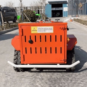 Tondeuse à gazon industrielle tout-terrain 1800W à moteur diesel 4 temps avec robot télécommandé 24V pour la tonte de pelouse agricole - Product Image 5